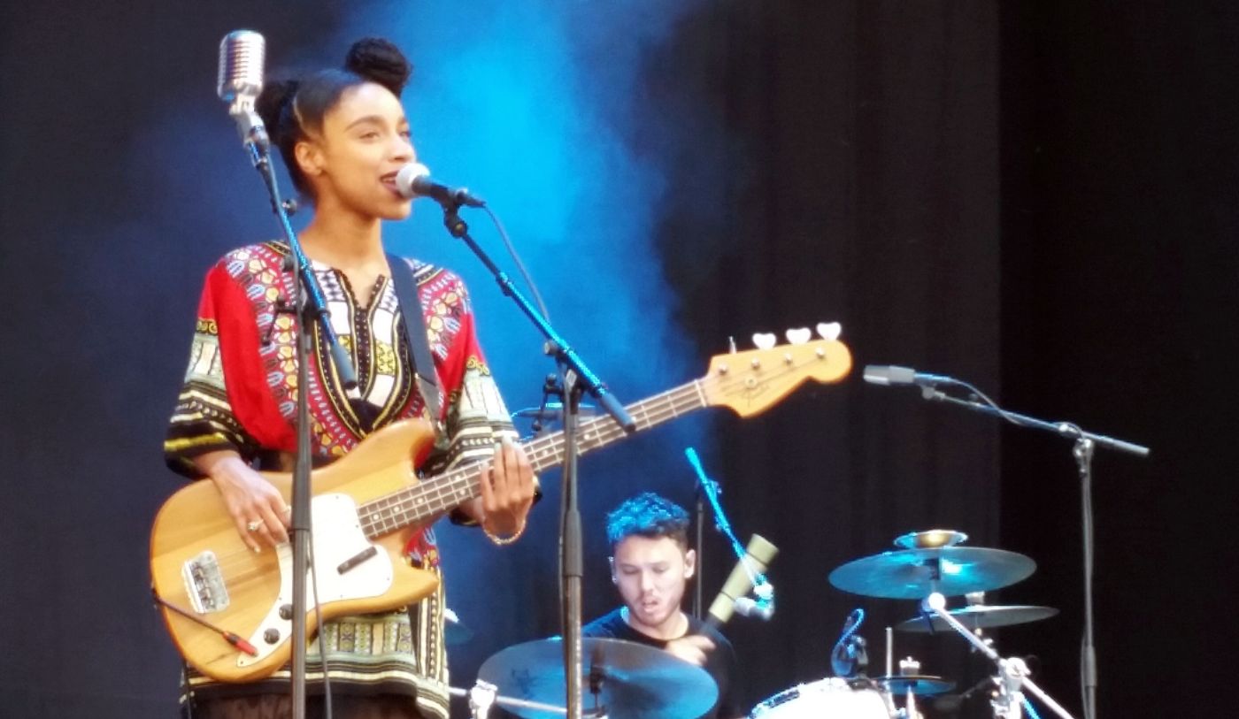 Lianne Le Havas Øyafestivalen 2015 Foto: Aslaug Olette Klausen